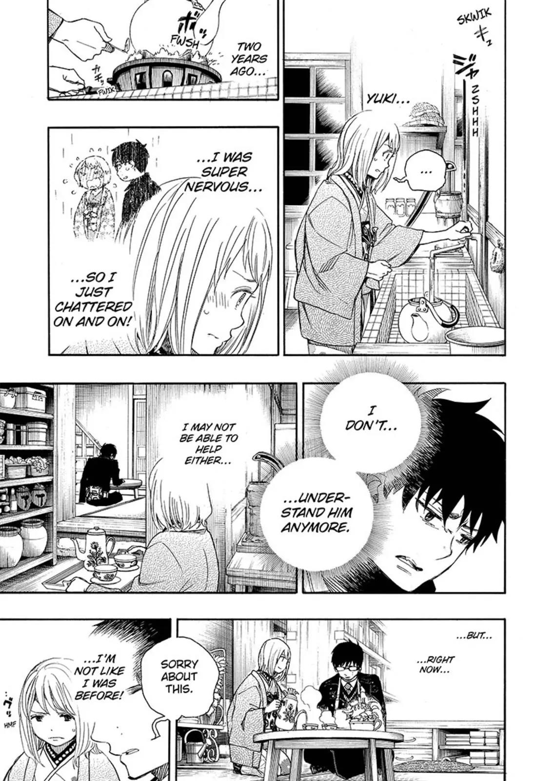 Ao no Exorcist Chapter 93 page 17 - Chapter 93: Beyond The Snow (2)