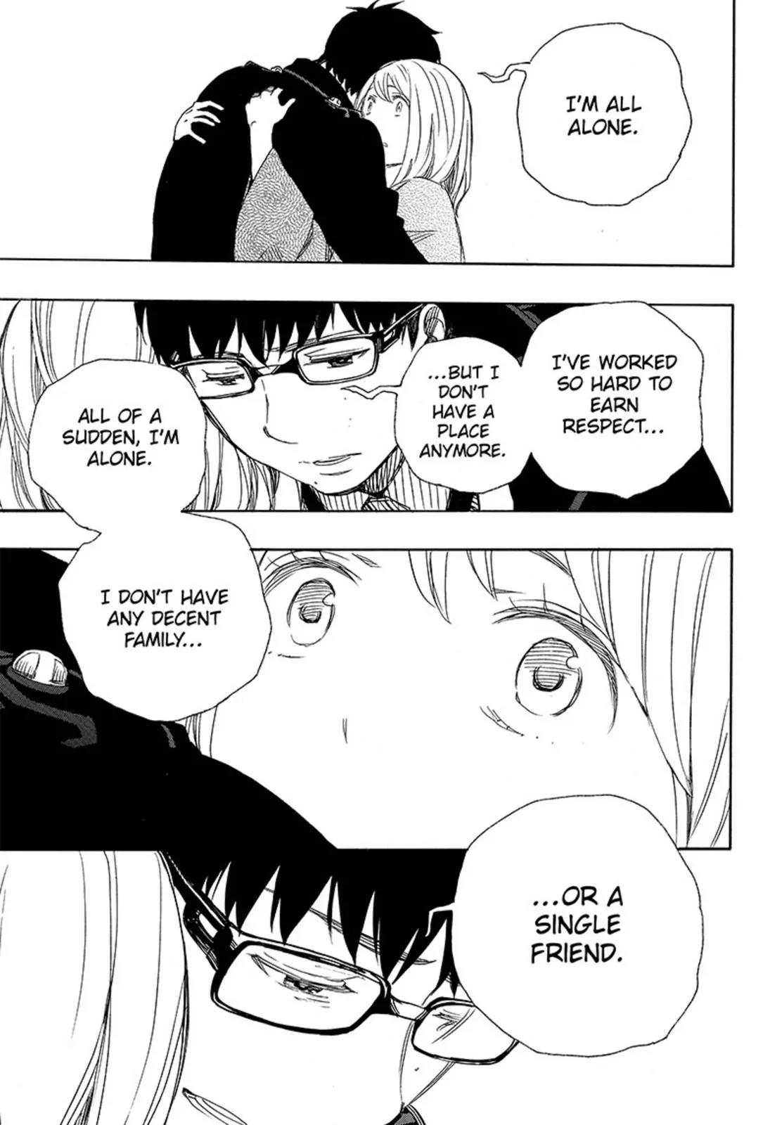 Ao no Exorcist Chapter 93 page 21 - Chapter 93: Beyond The Snow (2)