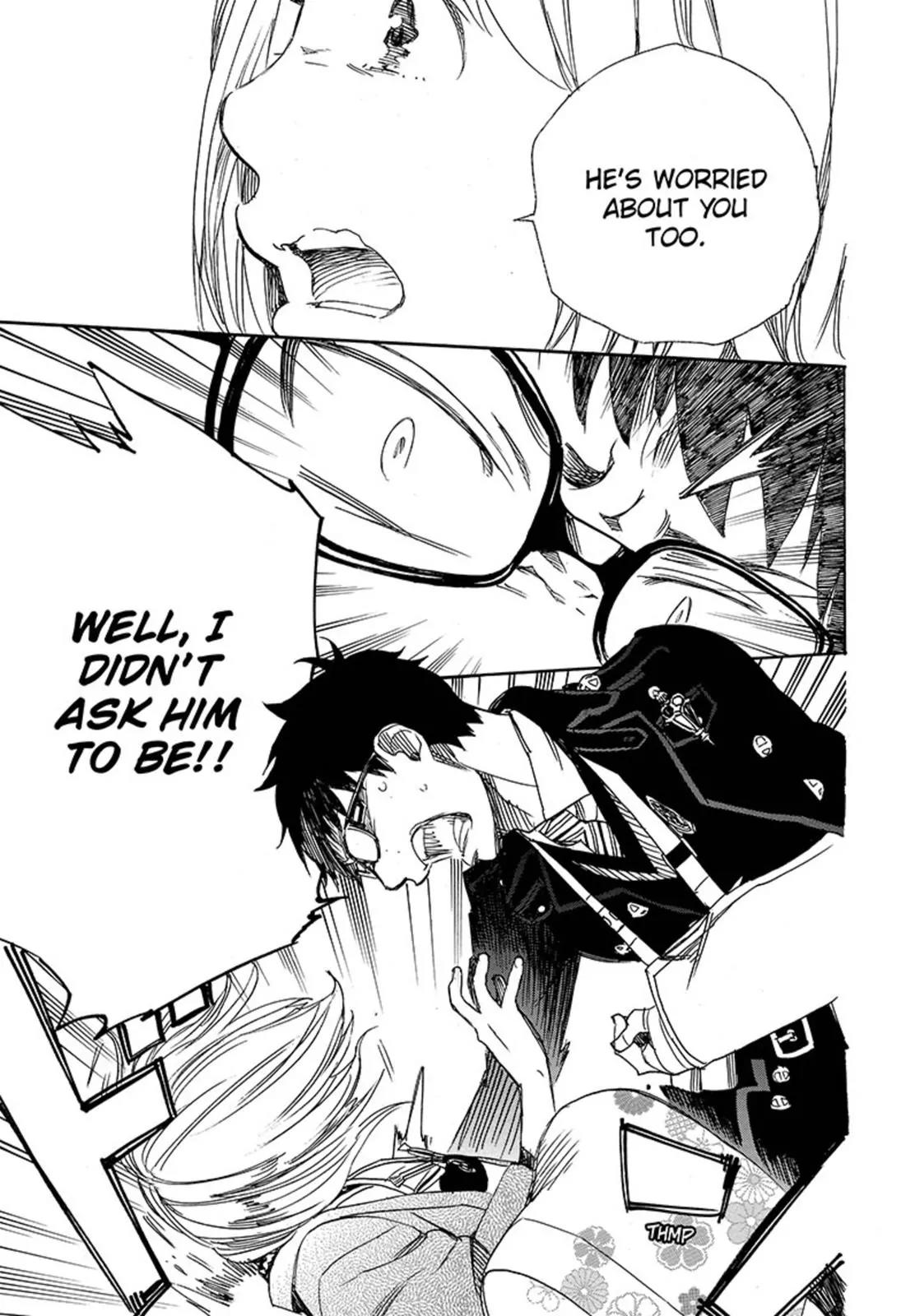 Ao no Exorcist Chapter 93 page 23 - Chapter 93: Beyond The Snow (2)