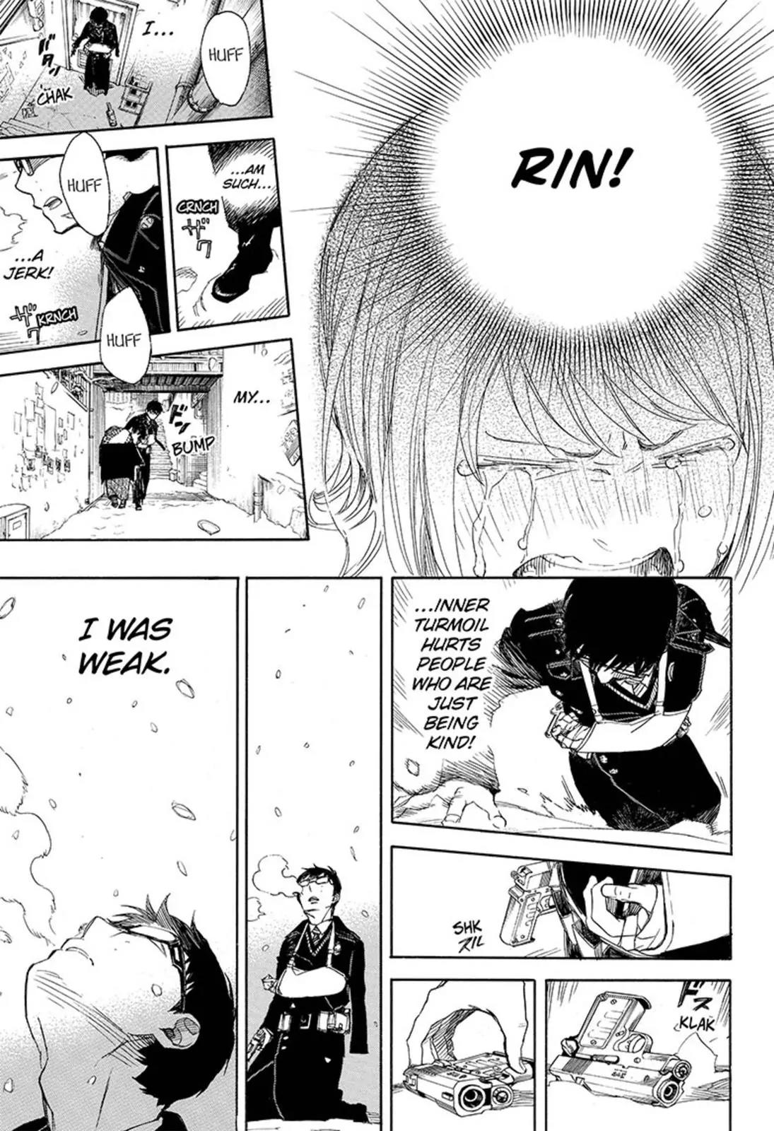 Ao no Exorcist Chapter 93 page 25 - Chapter 93: Beyond The Snow (2)