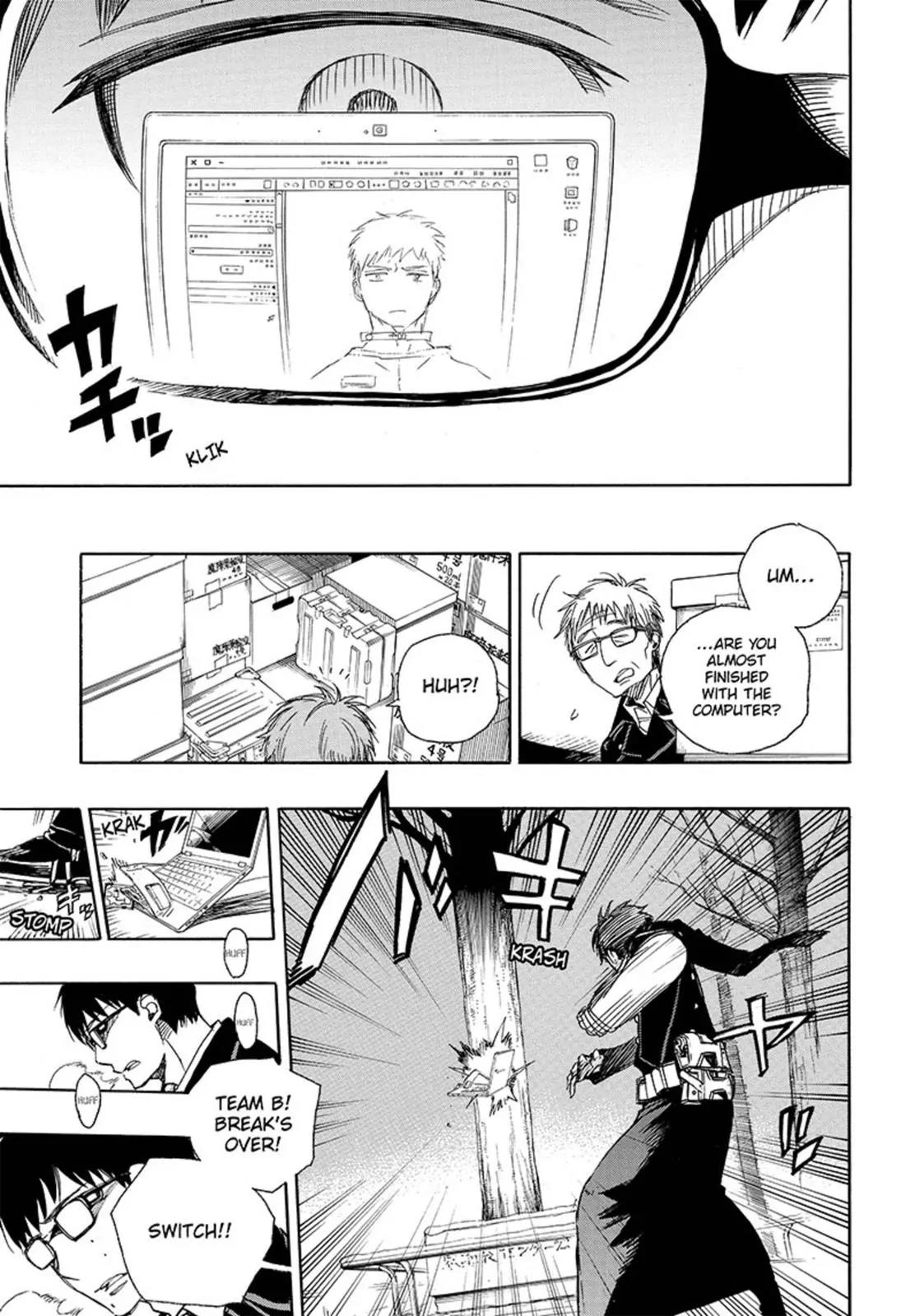 Ao no Exorcist Chapter 93 page 3 - Chapter 93: Beyond The Snow (2)