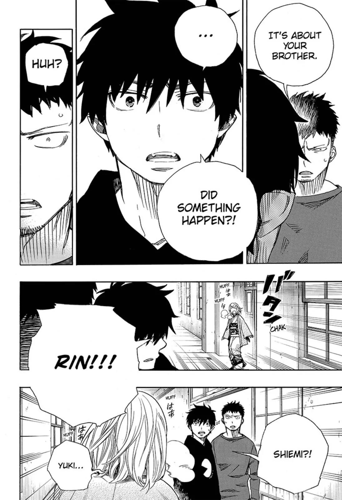 Ao no Exorcist Chapter 93 page 32 - Chapter 93: Beyond The Snow (2)