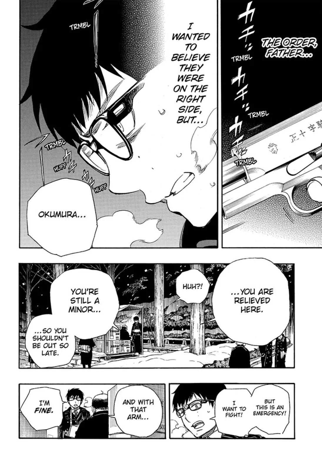 Ao no Exorcist Chapter 93 page 6 - Chapter 93: Beyond The Snow (2)
