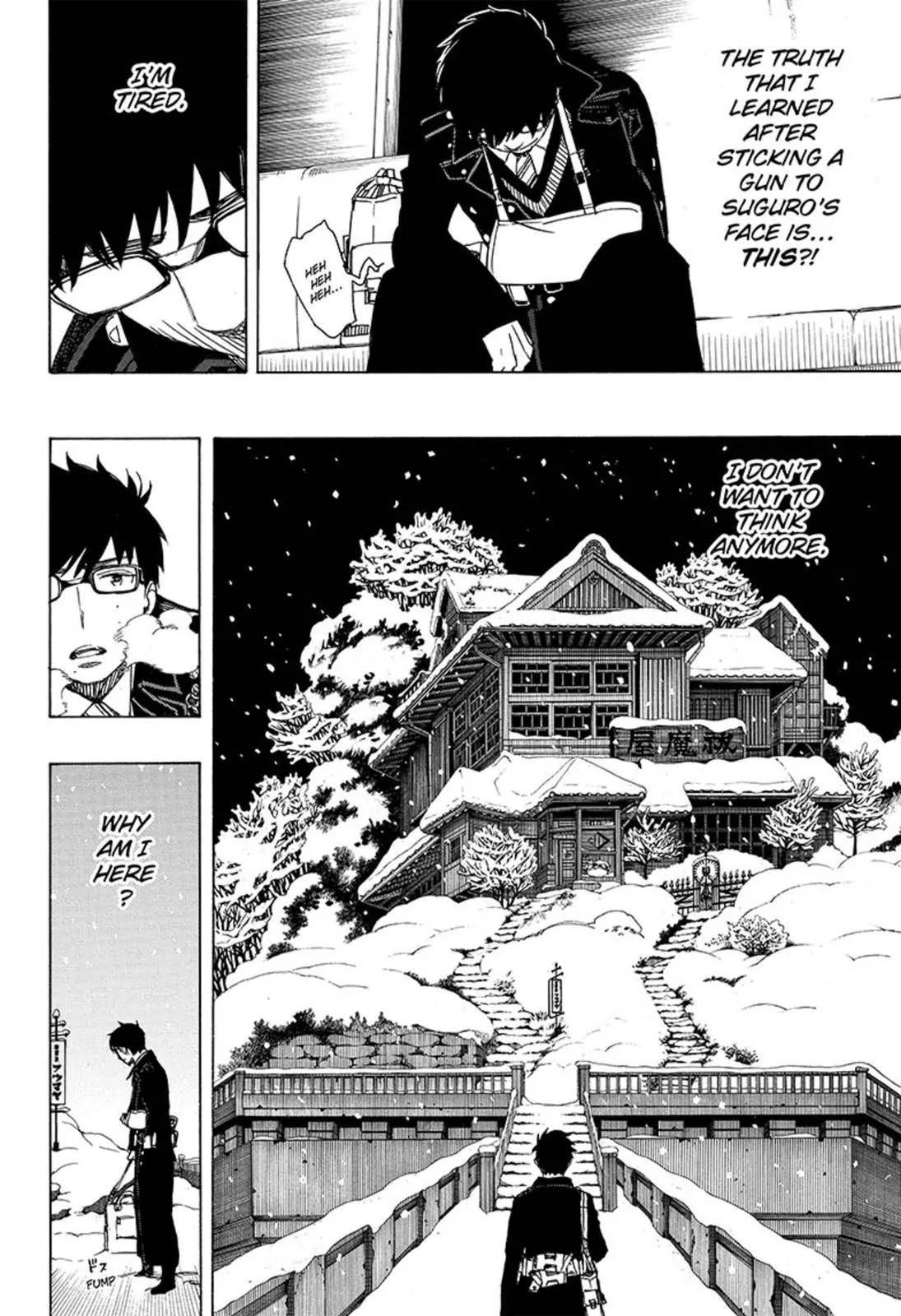Ao no Exorcist Chapter 93 page 8 - Chapter 93: Beyond The Snow (2)