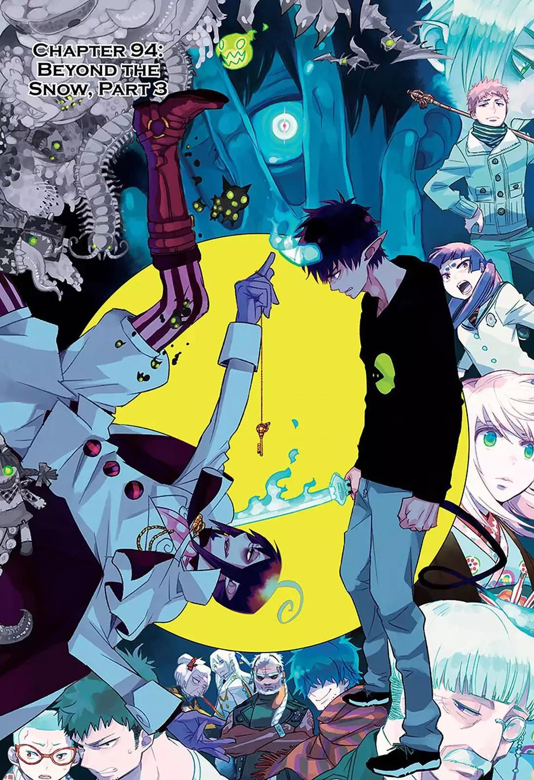 Ao no Exorcist Chapter 94 page 1 - Chapter 94: Beyond The Snow (3)