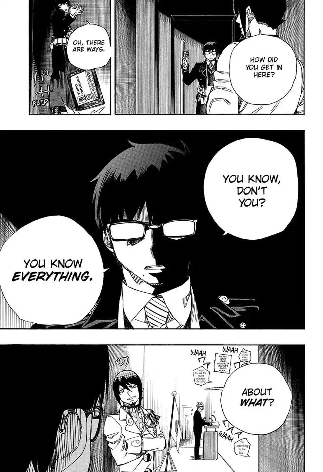 Ao no Exorcist Chapter 94 page 18 - Chapter 94: Beyond The Snow (3)