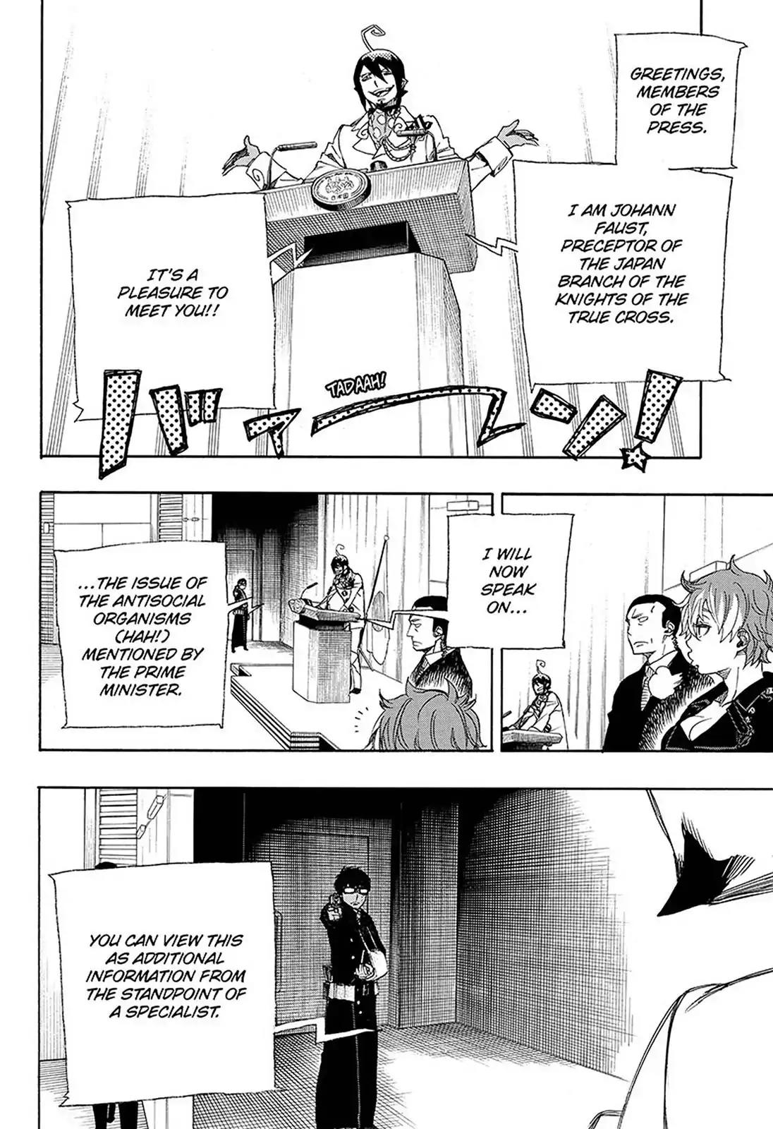 Ao no Exorcist Chapter 94 page 23 - Chapter 94: Beyond The Snow (3)