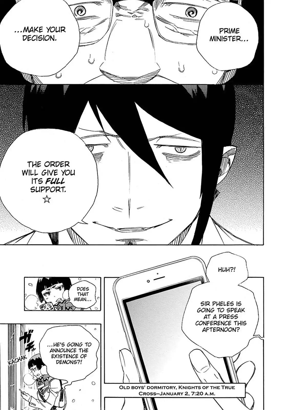 Ao no Exorcist Chapter 94 page 8 - Chapter 94: Beyond The Snow (3)