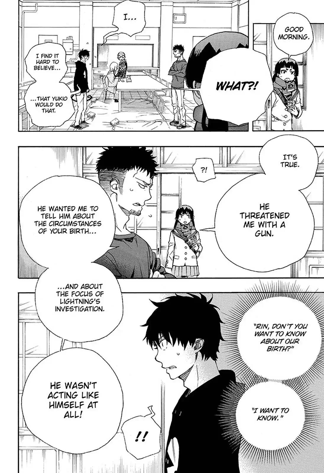 Ao no Exorcist Chapter 94 page 9 - Chapter 94: Beyond The Snow (3)