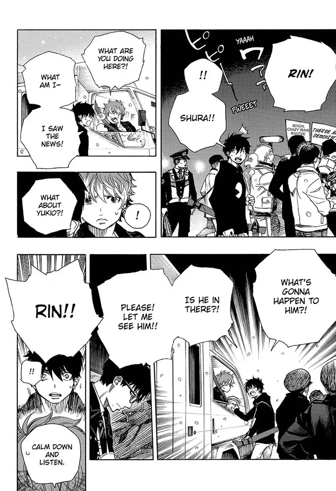 Ao no Exorcist Chapter 95 page 19 - Chapter 95: Beyond The Snow (4)