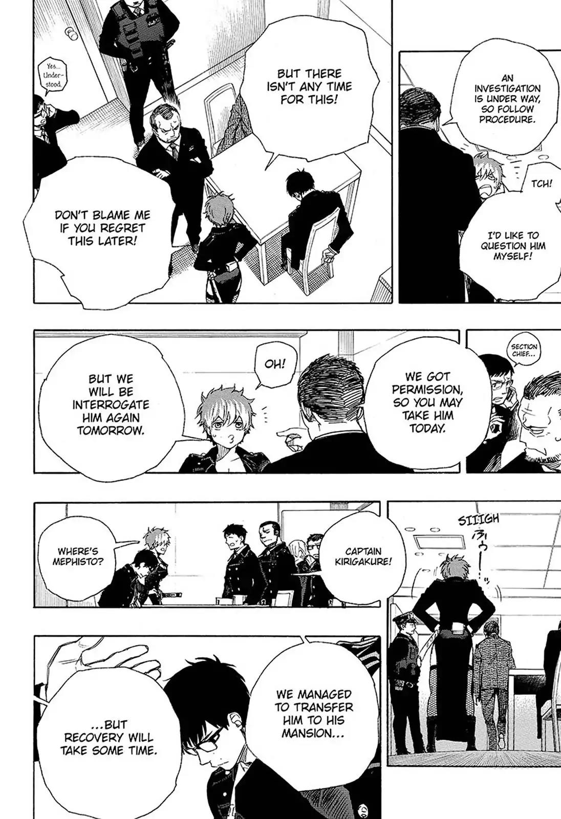Ao no Exorcist Chapter 95 page 2 - Chapter 95: Beyond The Snow (4)