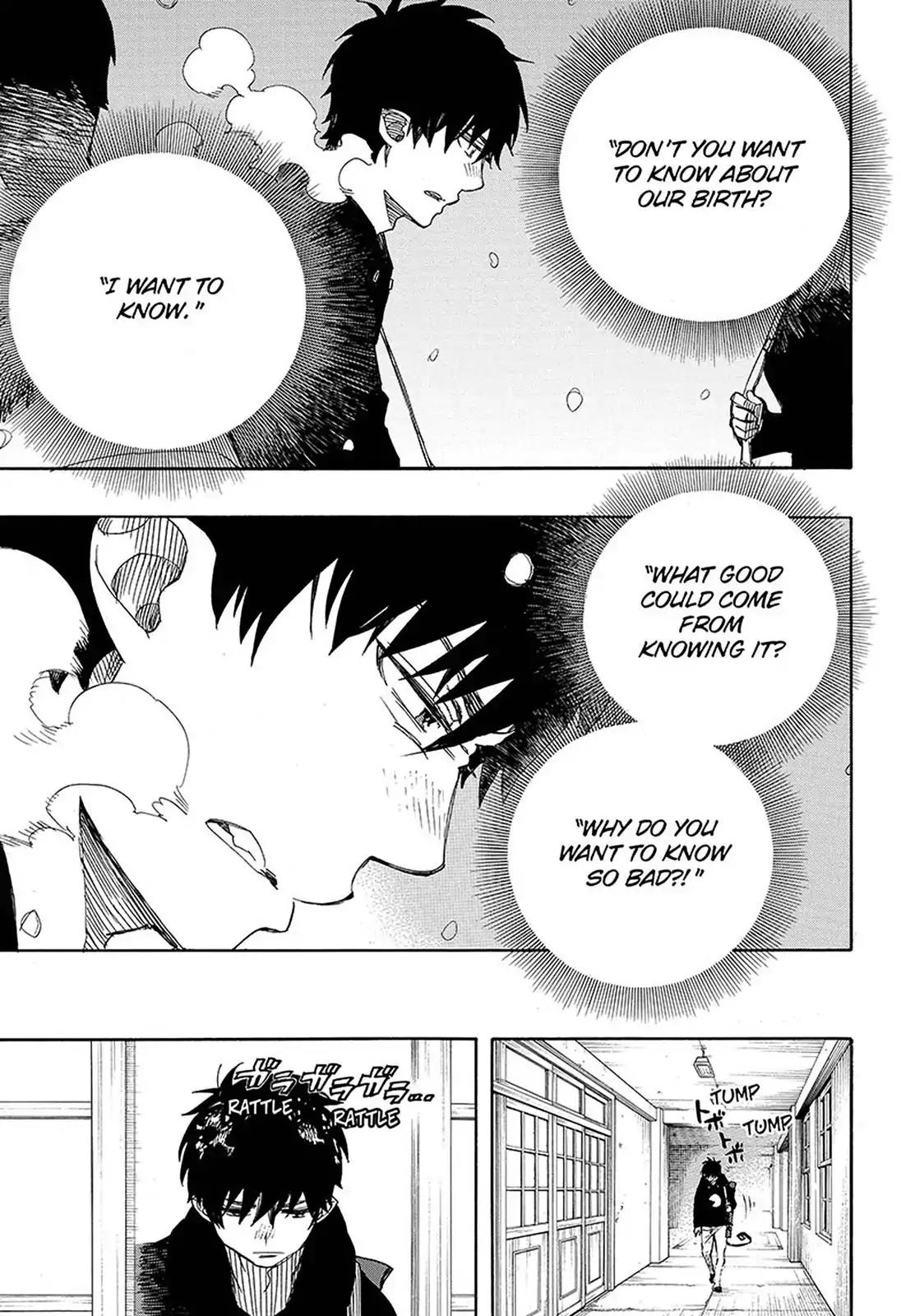 Ao no Exorcist Chapter 95 page 22 - Chapter 95: Beyond The Snow (4)
