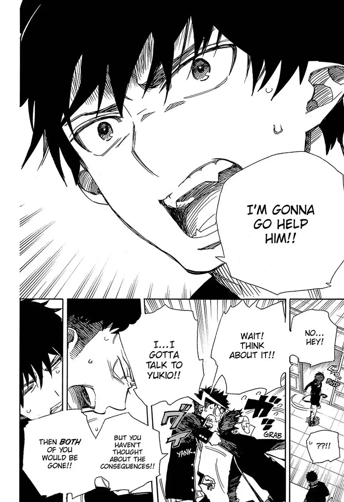 Ao no Exorcist Chapter 95 page 25 - Chapter 95: Beyond The Snow (4)