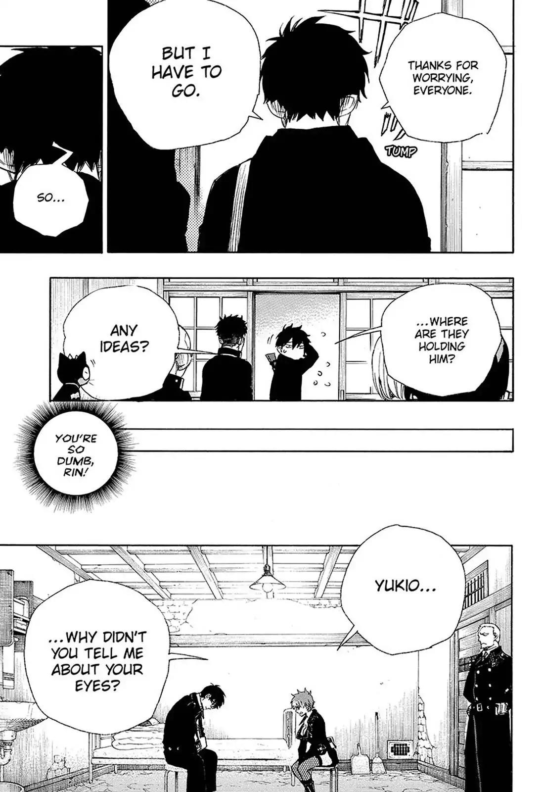 Ao no Exorcist Chapter 95 page 28 - Chapter 95: Beyond The Snow (4)