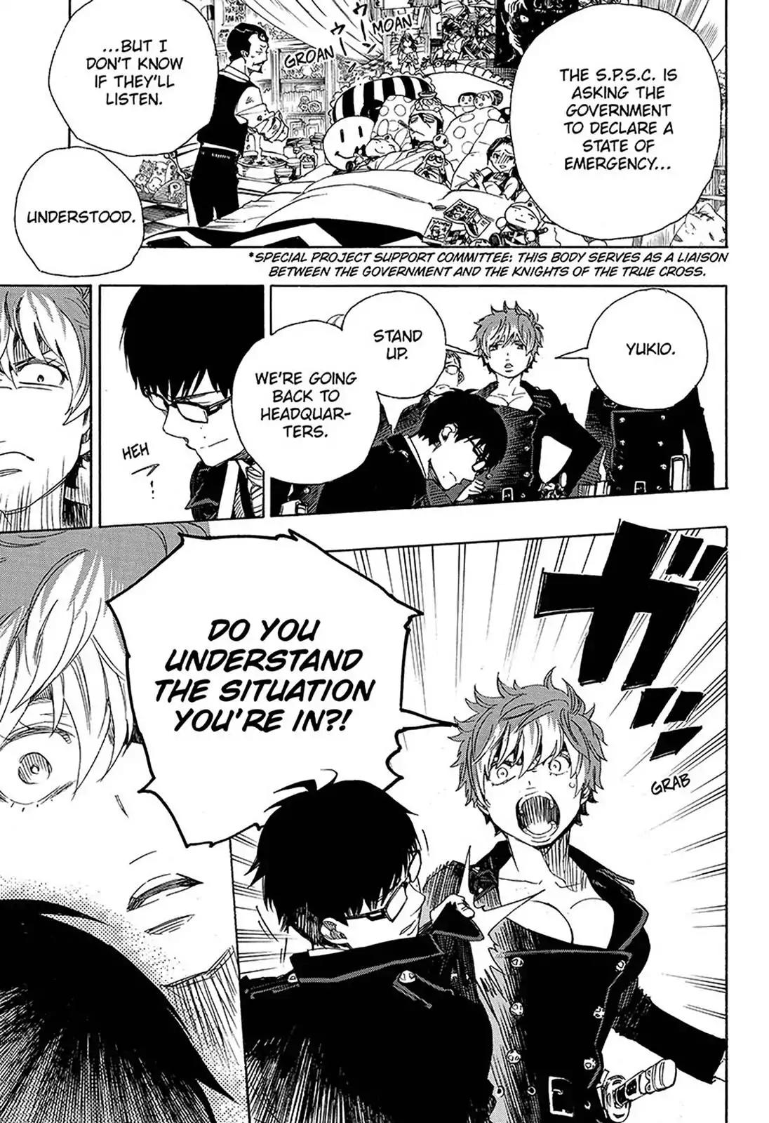 Ao no Exorcist Chapter 95 page 3 - Chapter 95: Beyond The Snow (4)