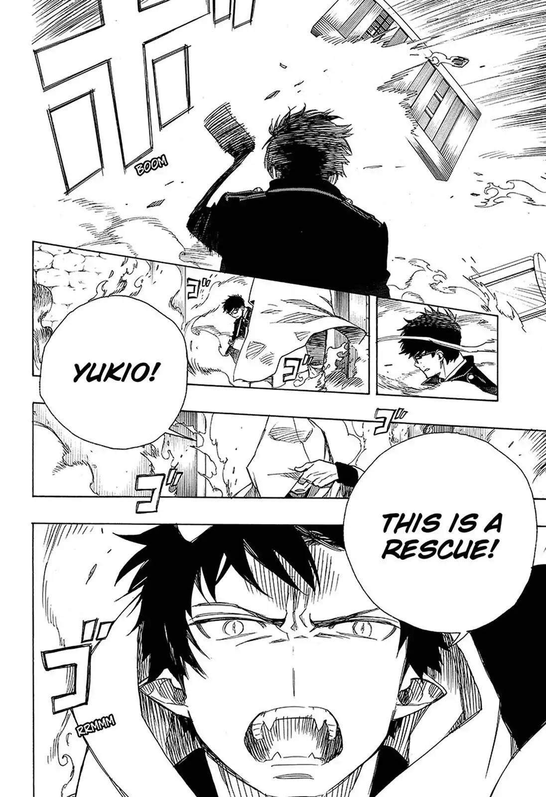Ao no Exorcist Chapter 96 page 2 - Chapter 96: Beyond The Snow (5)