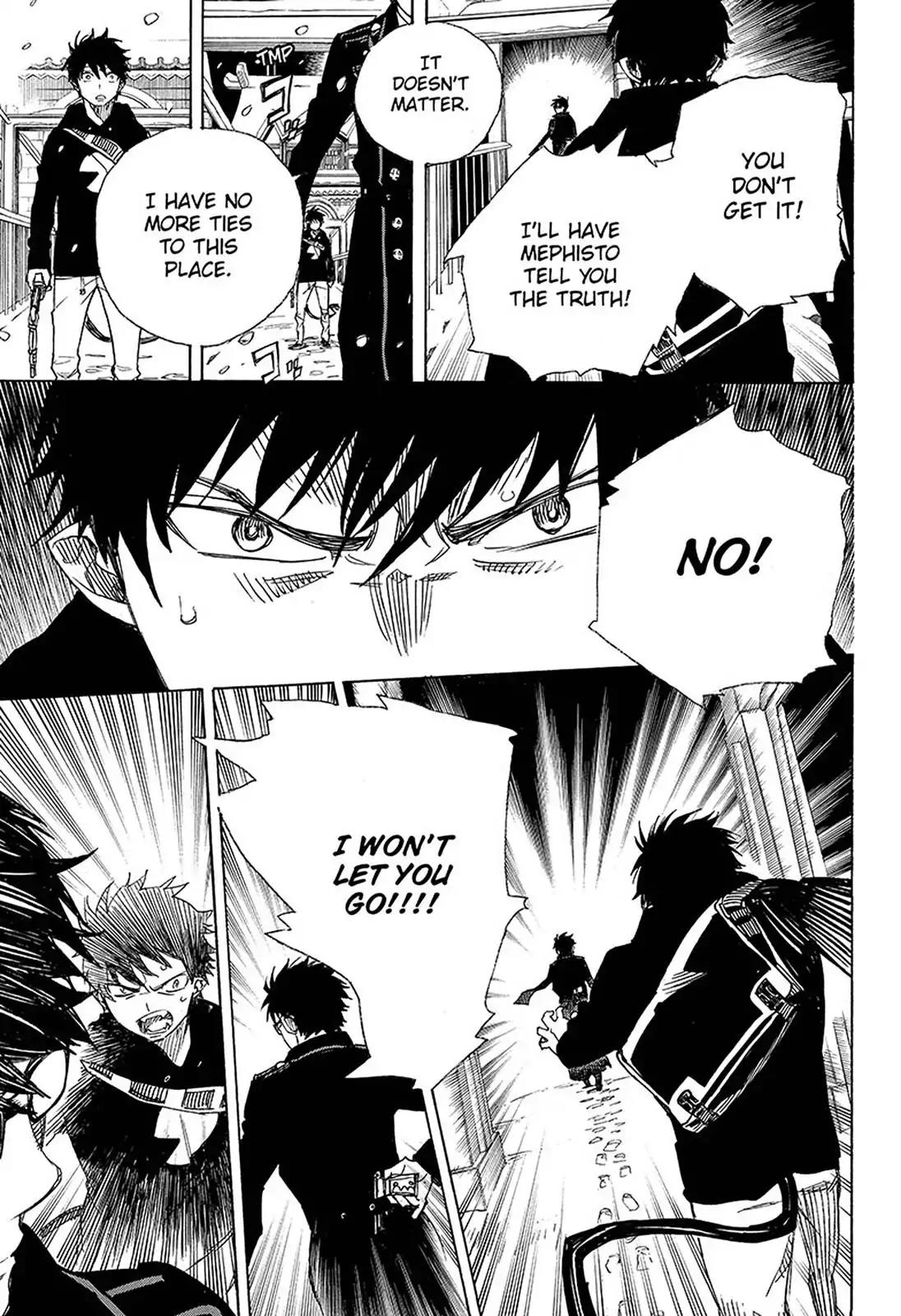 Ao no Exorcist Chapter 96 page 23 - Chapter 96: Beyond The Snow (5)