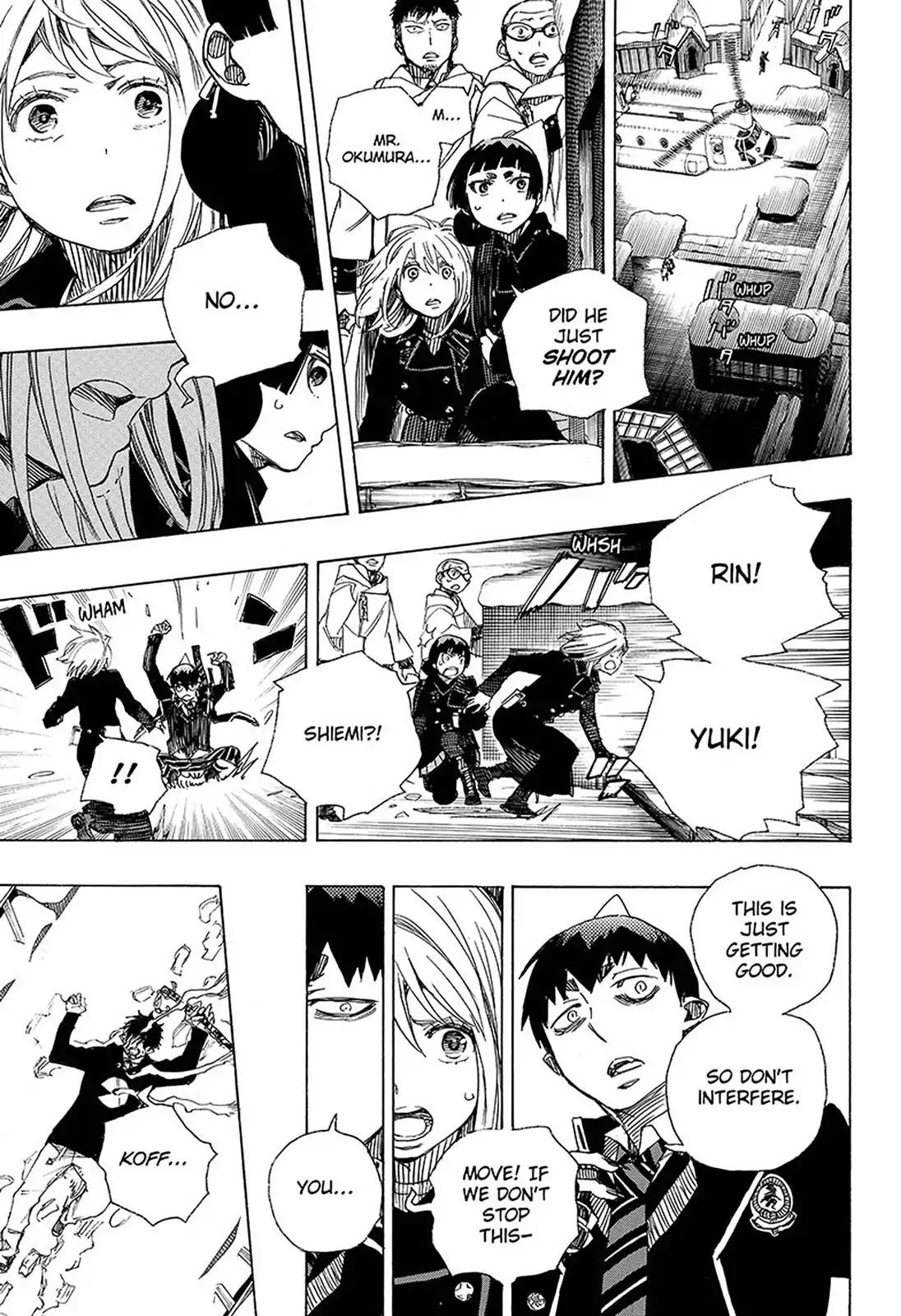 Ao no Exorcist Chapter 96 page 28 - Chapter 96: Beyond The Snow (5)