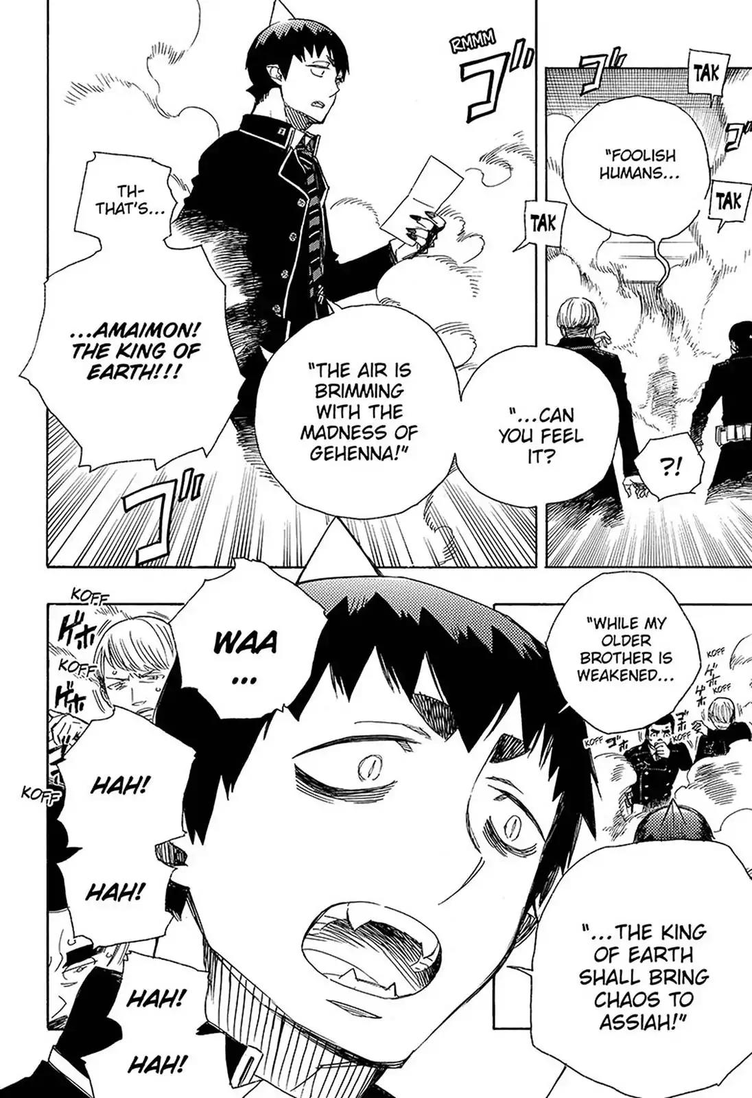 Ao no Exorcist Chapter 96 page 4 - Chapter 96: Beyond The Snow (5)