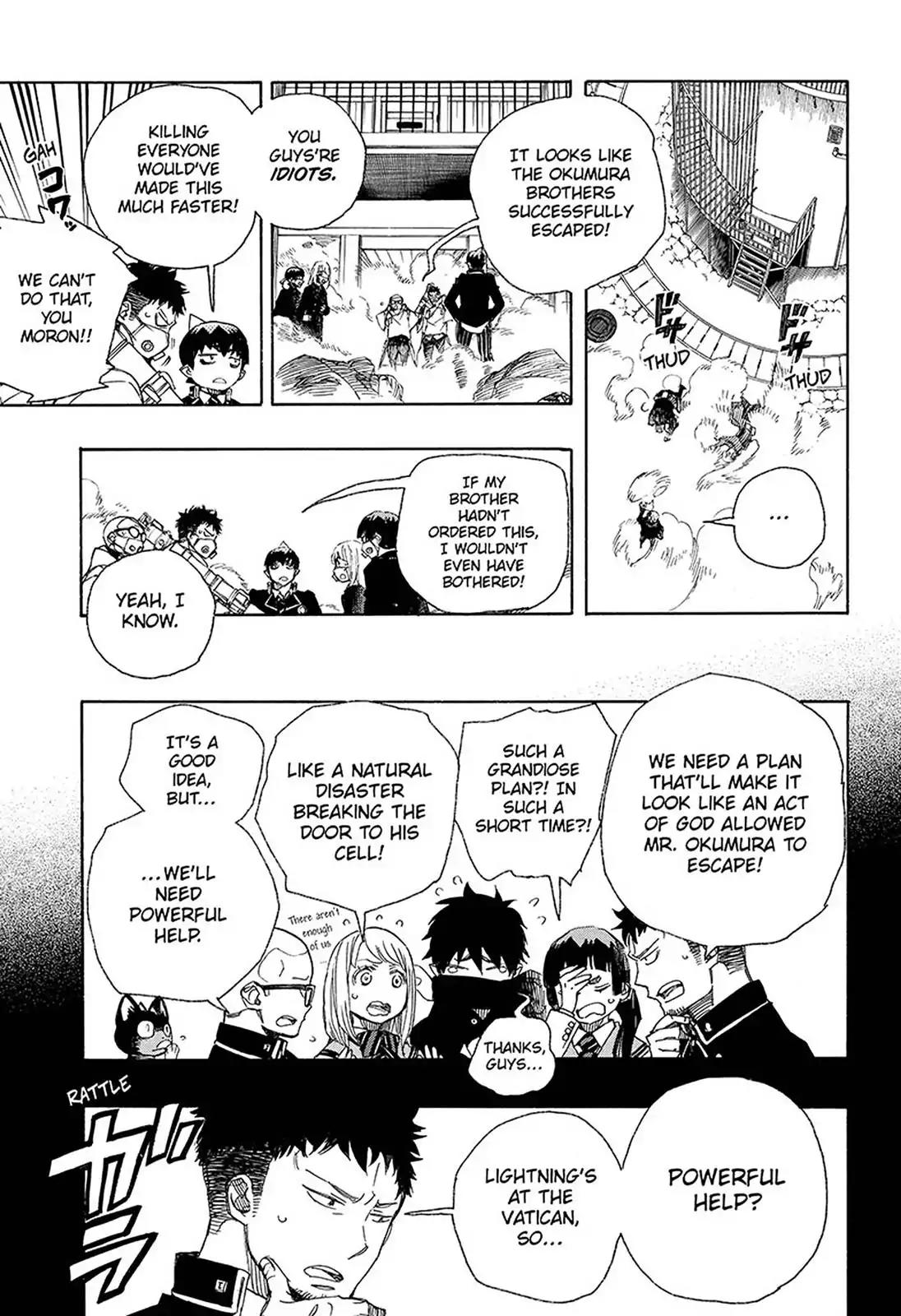 Ao no Exorcist Chapter 96 page 5 - Chapter 96: Beyond The Snow (5)