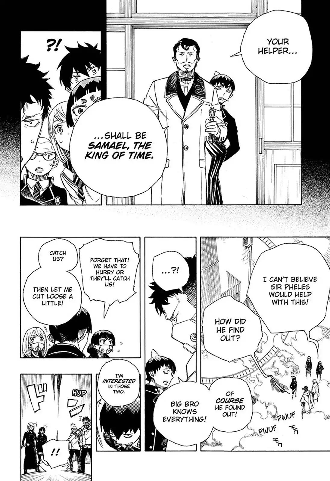 Ao no Exorcist Chapter 96 page 6 - Chapter 96: Beyond The Snow (5)