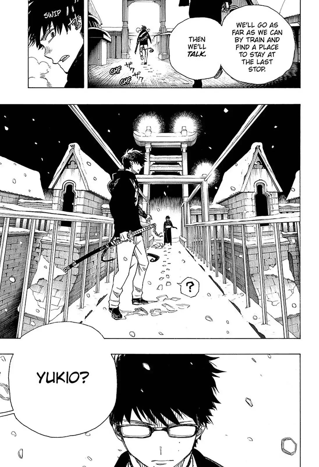 Ao no Exorcist Chapter 96 page 9 - Chapter 96: Beyond The Snow (5)