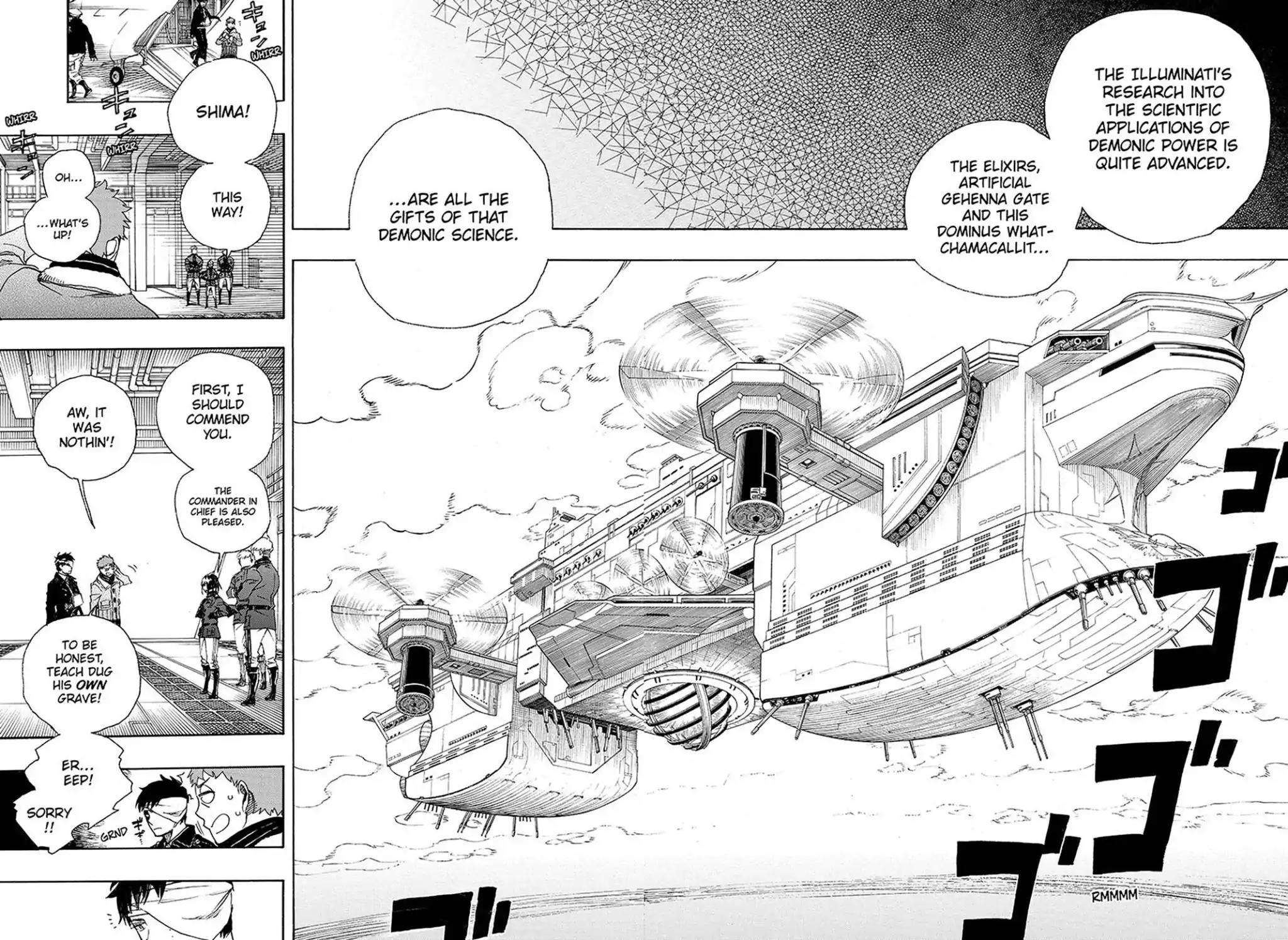 Ao no Exorcist Chapter 97 page 18 - Chapter 97: Beyond The Snow (6)