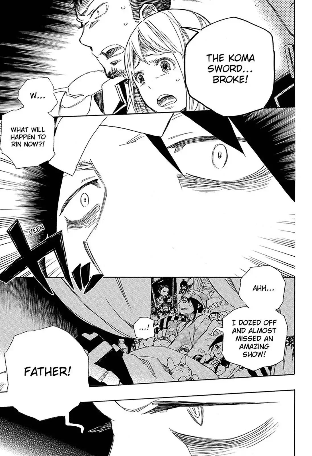 Ao no Exorcist Chapter 97 page 3 - Chapter 97: Beyond The Snow (6)