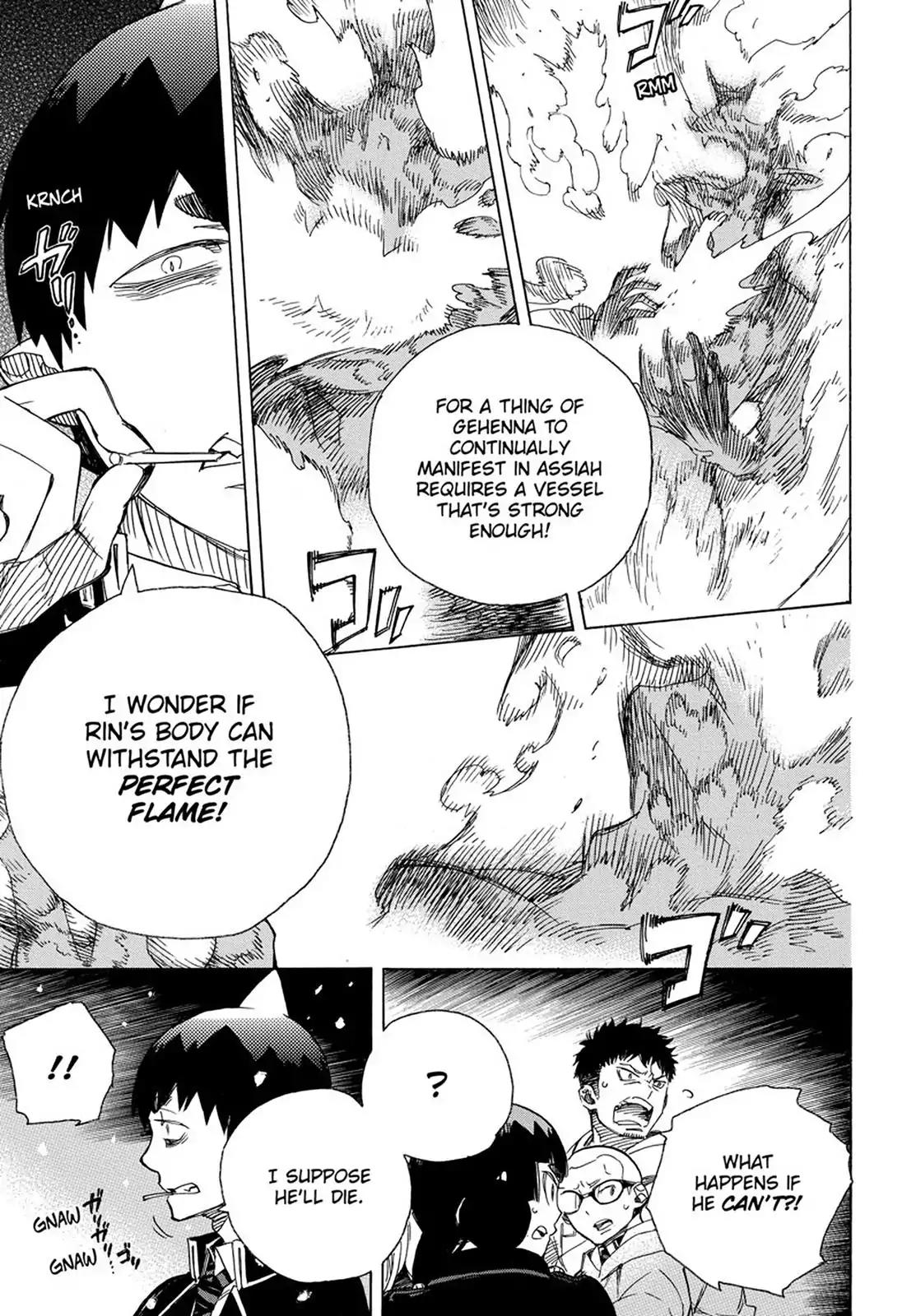 Ao no Exorcist Chapter 98 page 3 - Chapter 98