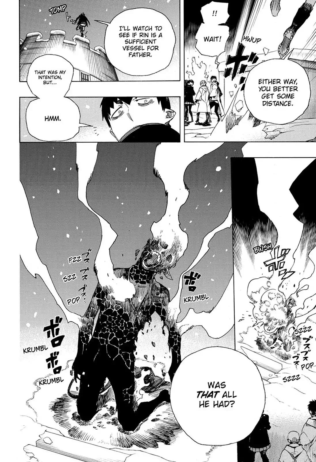 Ao no Exorcist Chapter 98 page 4 - Chapter 98