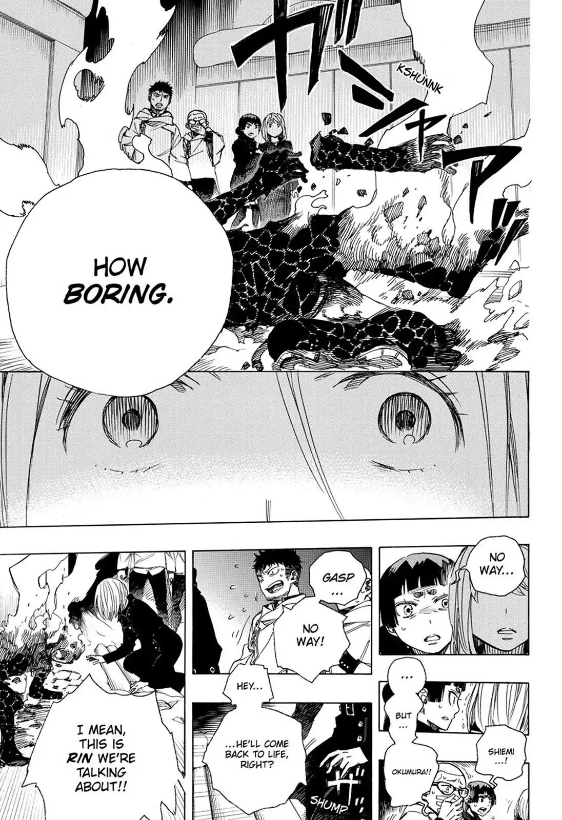 Ao no Exorcist Chapter 98 page 5 - Chapter 98