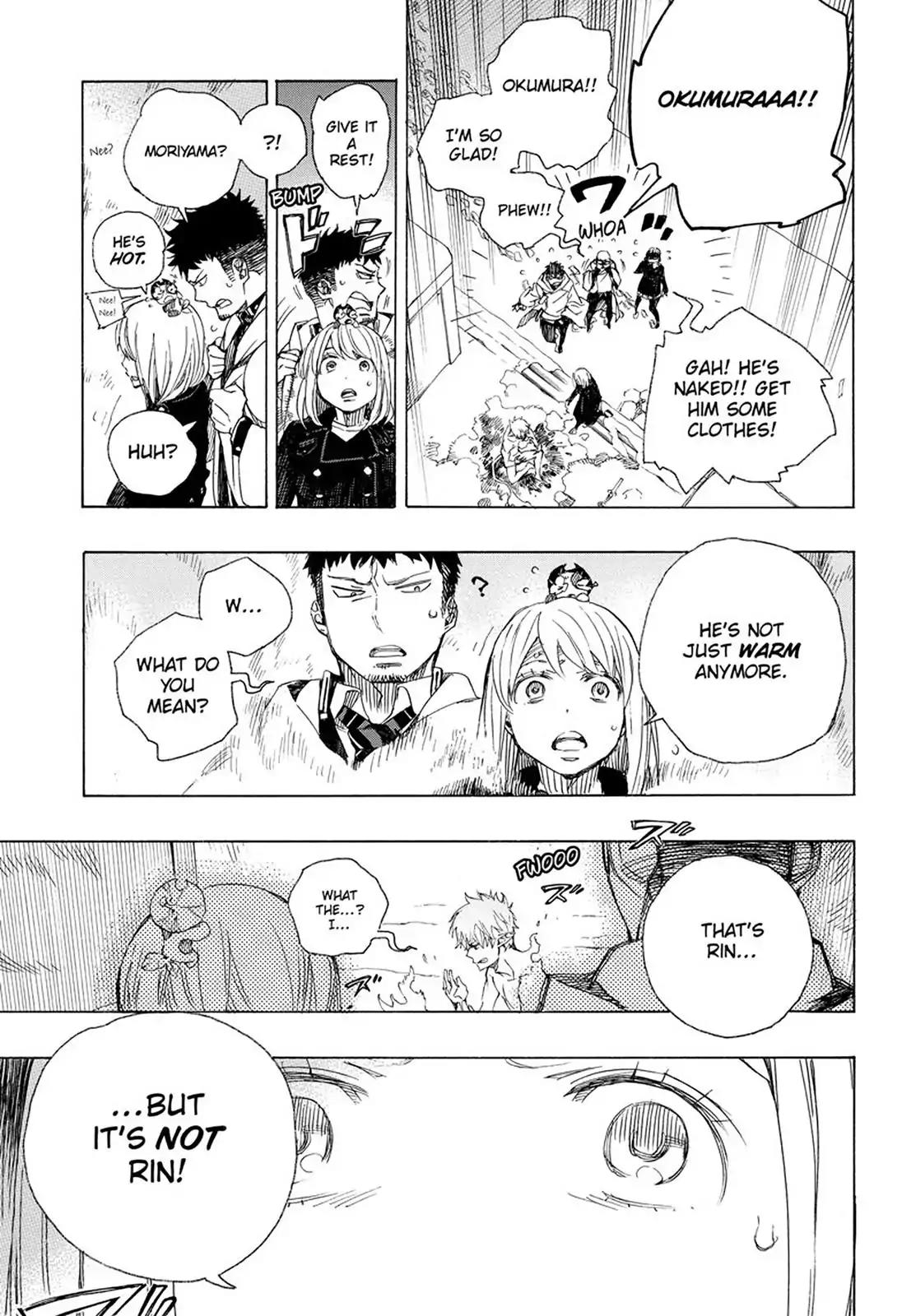 Ao no Exorcist Chapter 98 page 9 - Chapter 98