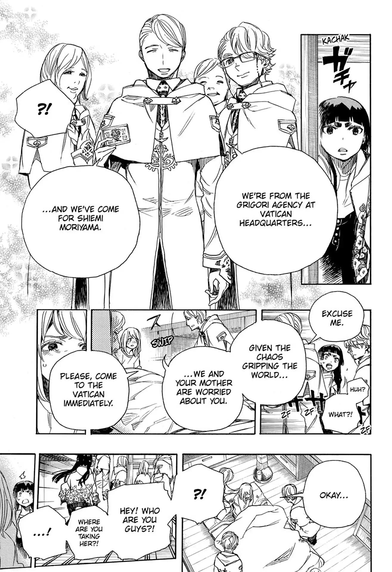 Ao no Exorcist Chapter 99.2 page 10 - Chapter 99.2