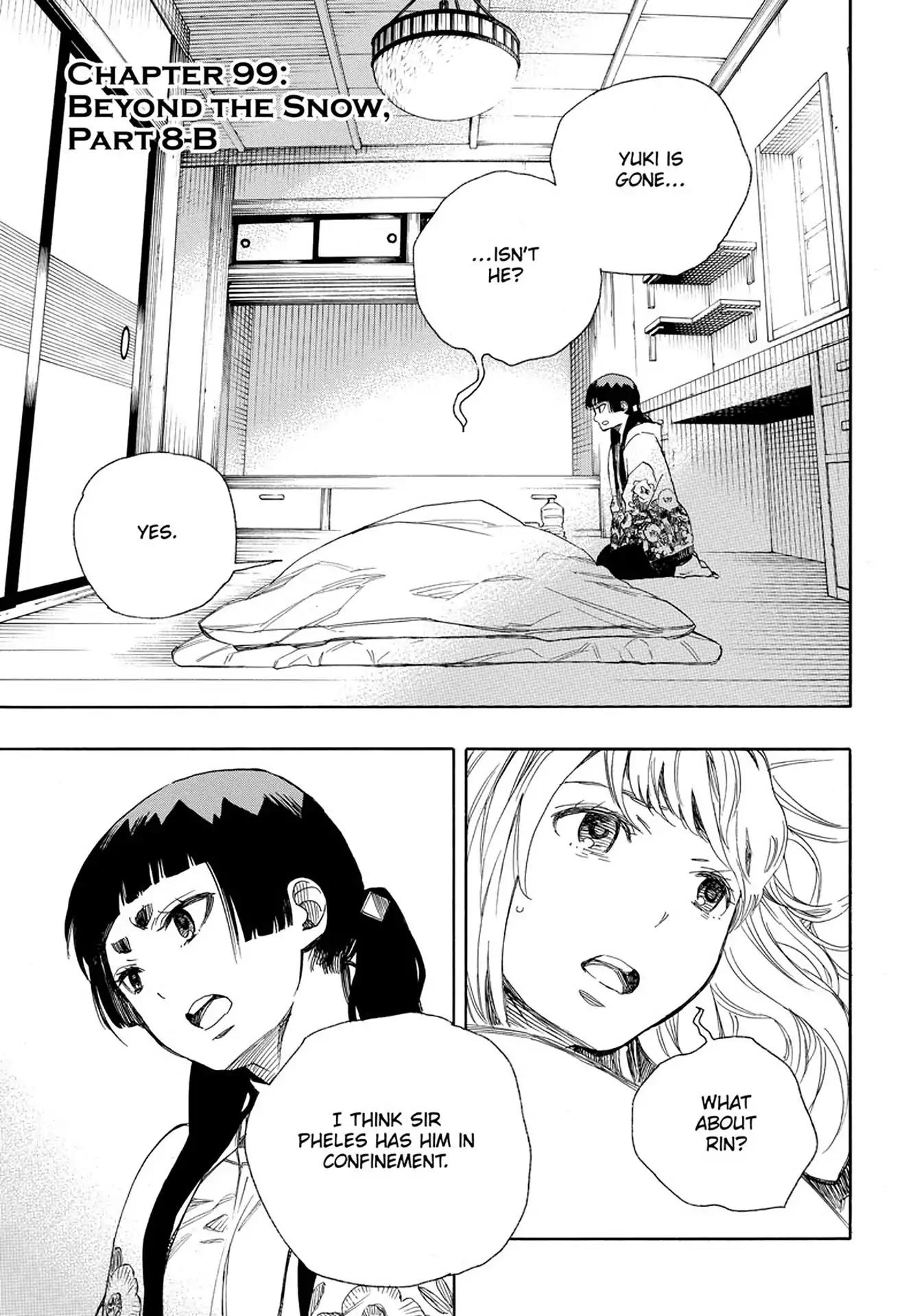 Ao no Exorcist Chapter 99.2 page 2 - Chapter 99.2