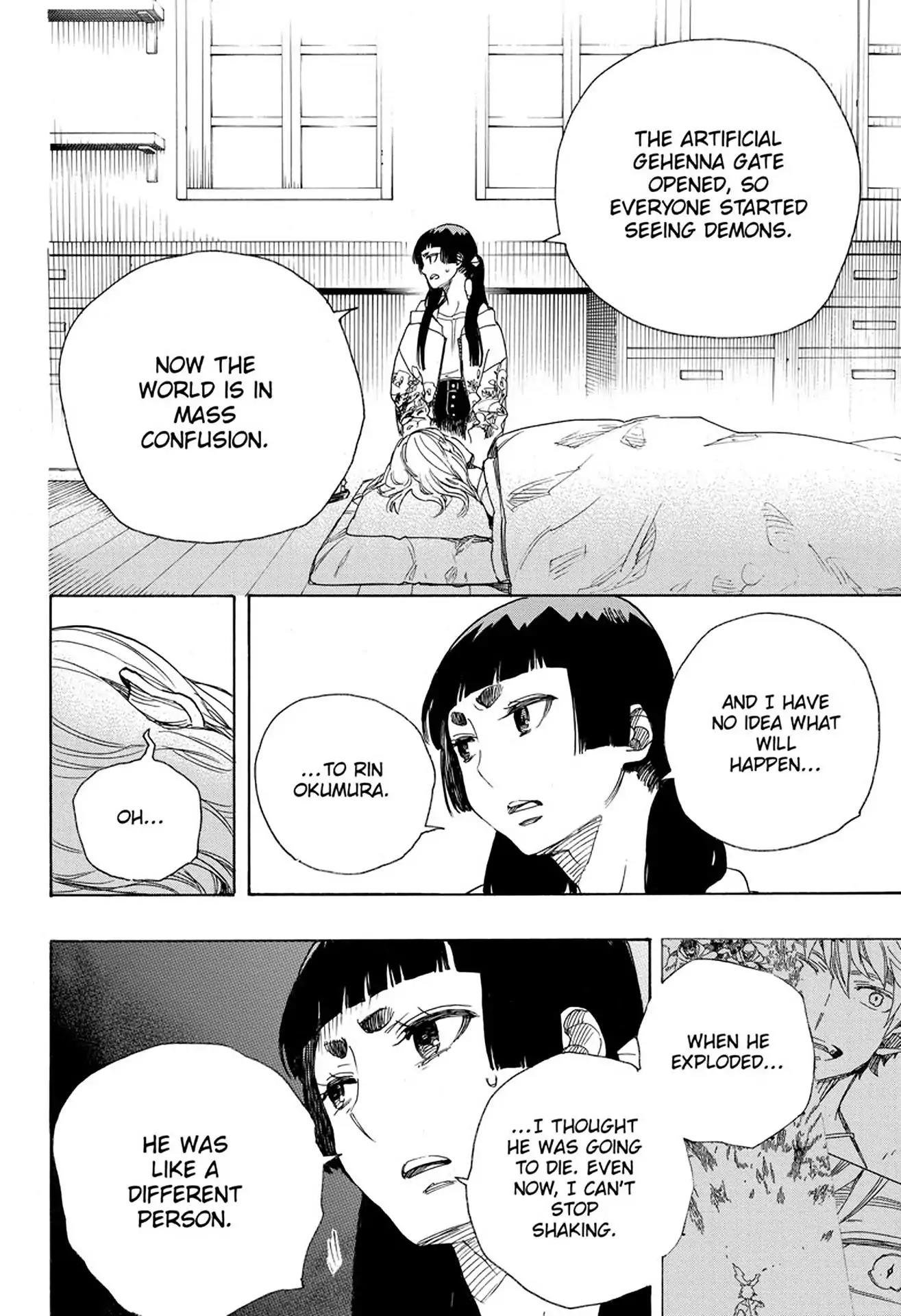 Ao no Exorcist Chapter 99.2 page 3 - Chapter 99.2