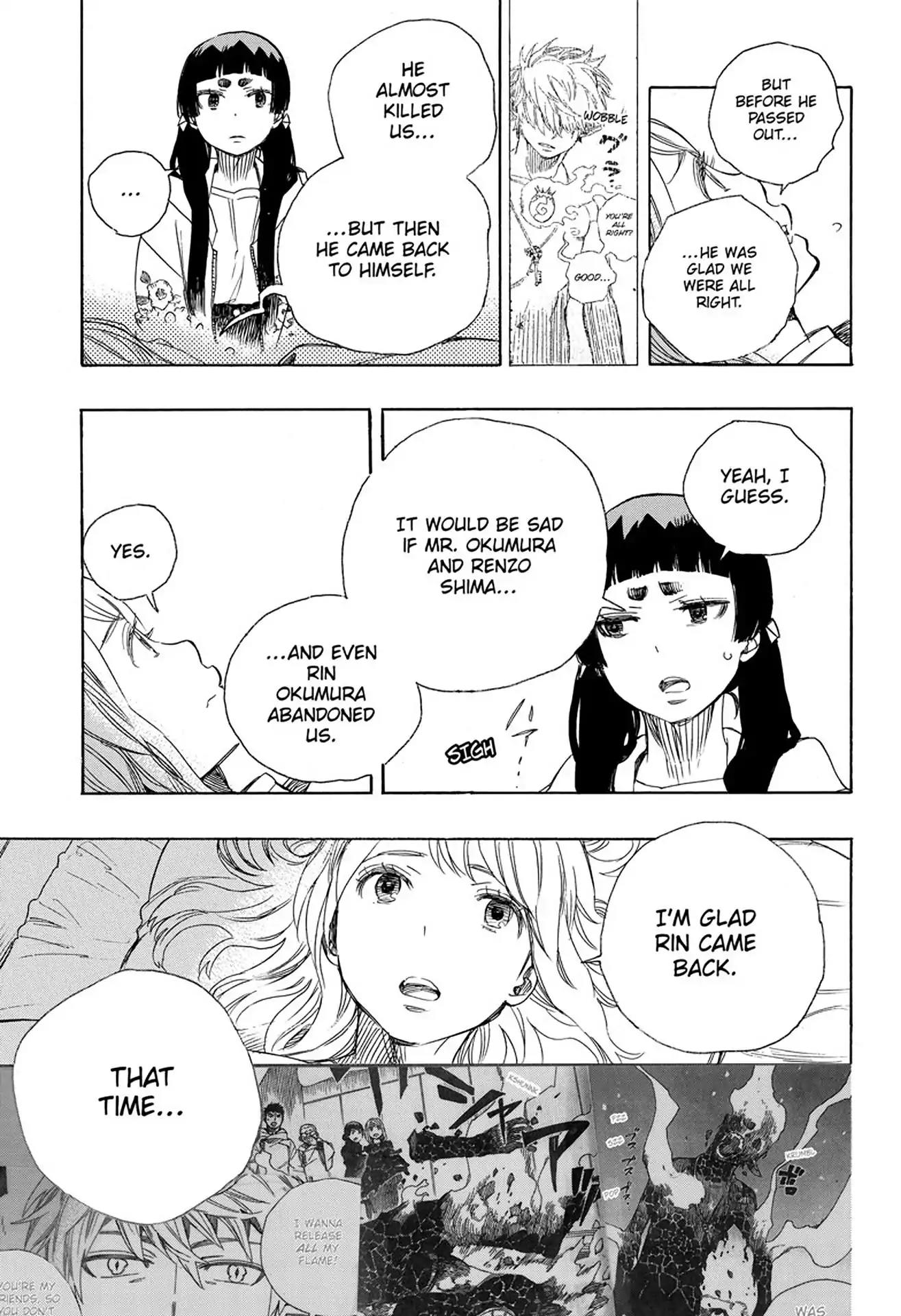 Ao no Exorcist Chapter 99.2 page 4 - Chapter 99.2