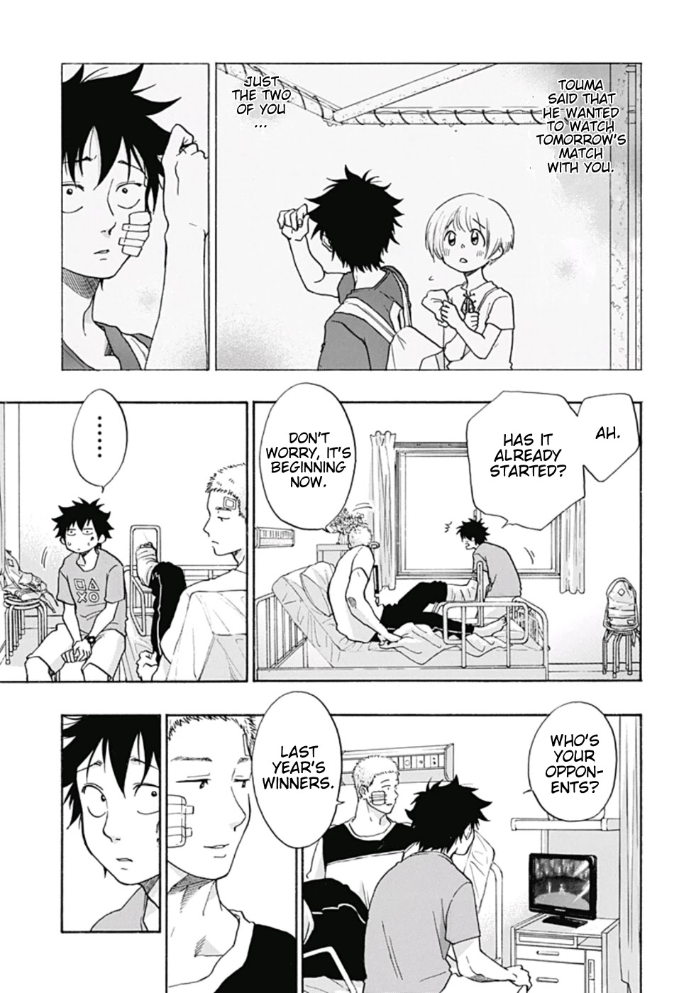 Ao no Flag Chapter 17 page 8 - Chapter 17