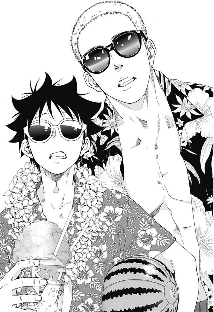 Ao no Flag Chapter 33.5 page 2 - Chapter 33.5: Extra Edition: Blue Sketches 3