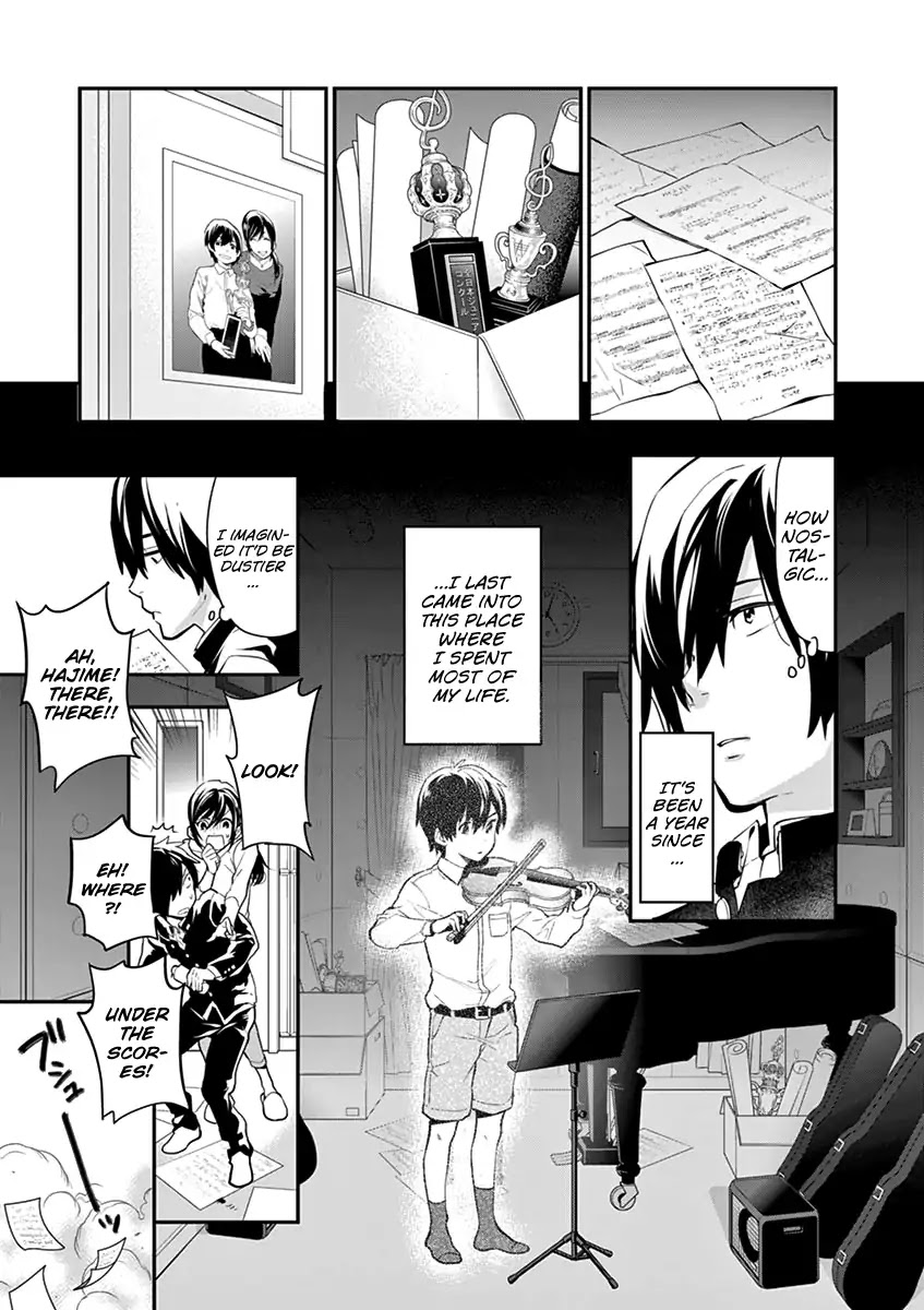 Ao no Orchestra Chapter 1 page 12 - Chapter 1: Aono Hajime