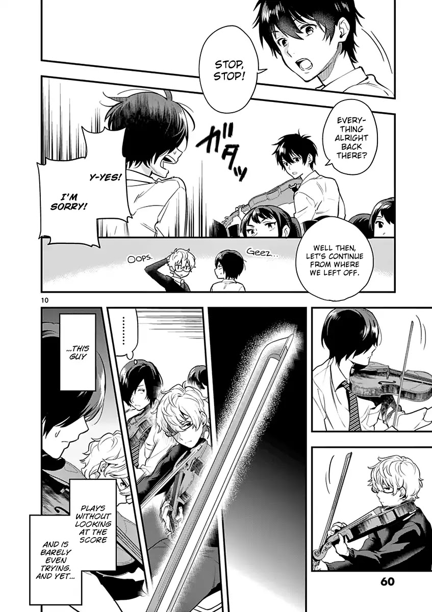 Ao no Orchestra Chapter 10 page 12 - Chapter 10: Starting