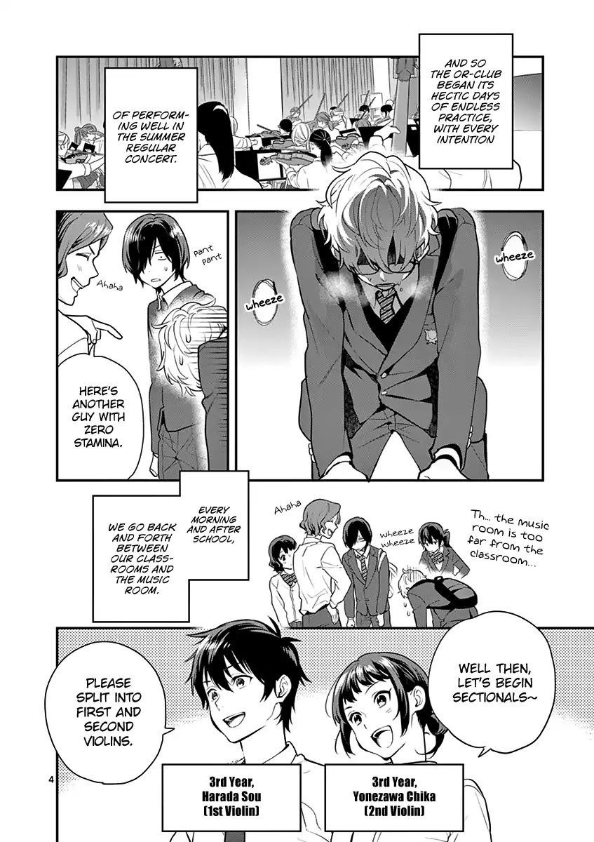 Ao no Orchestra Chapter 10 page 6 - Chapter 10: Starting