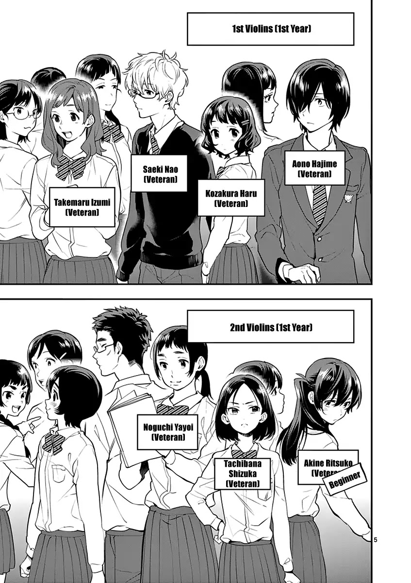 Ao no Orchestra Chapter 10 page 7 - Chapter 10: Starting