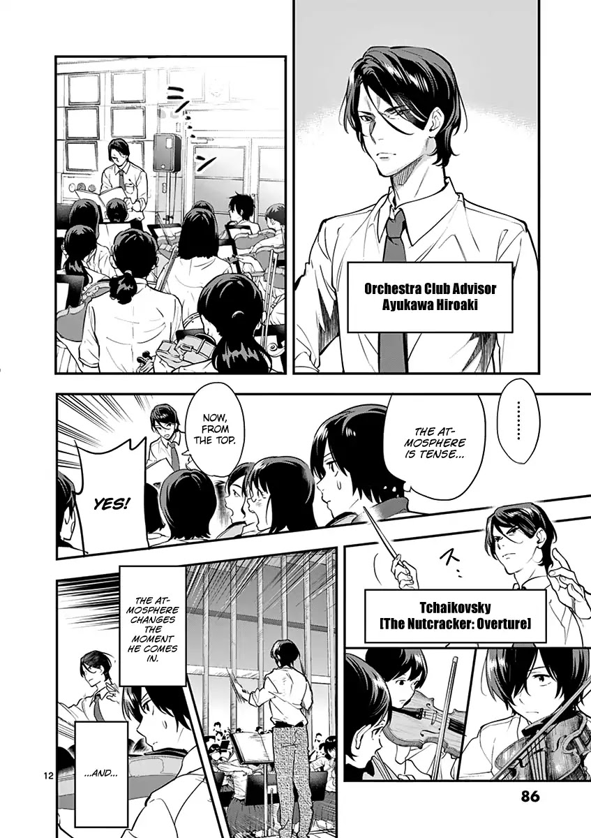Ao no Orchestra Chapter 11 page 14 - Chapter 11: Rainy Day