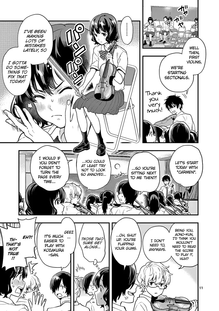 Ao no Orchestra Chapter 12 page 13 - Chapter 12: Kozakura Haru