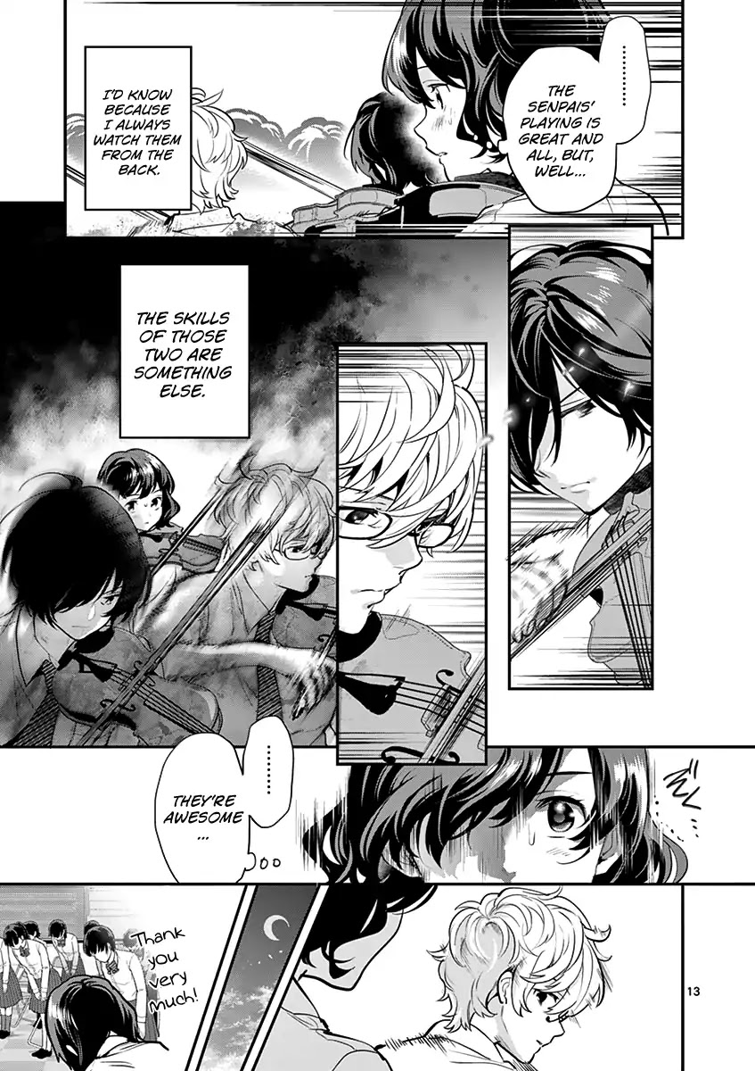 Ao no Orchestra Chapter 12 page 15 - Chapter 12: Kozakura Haru