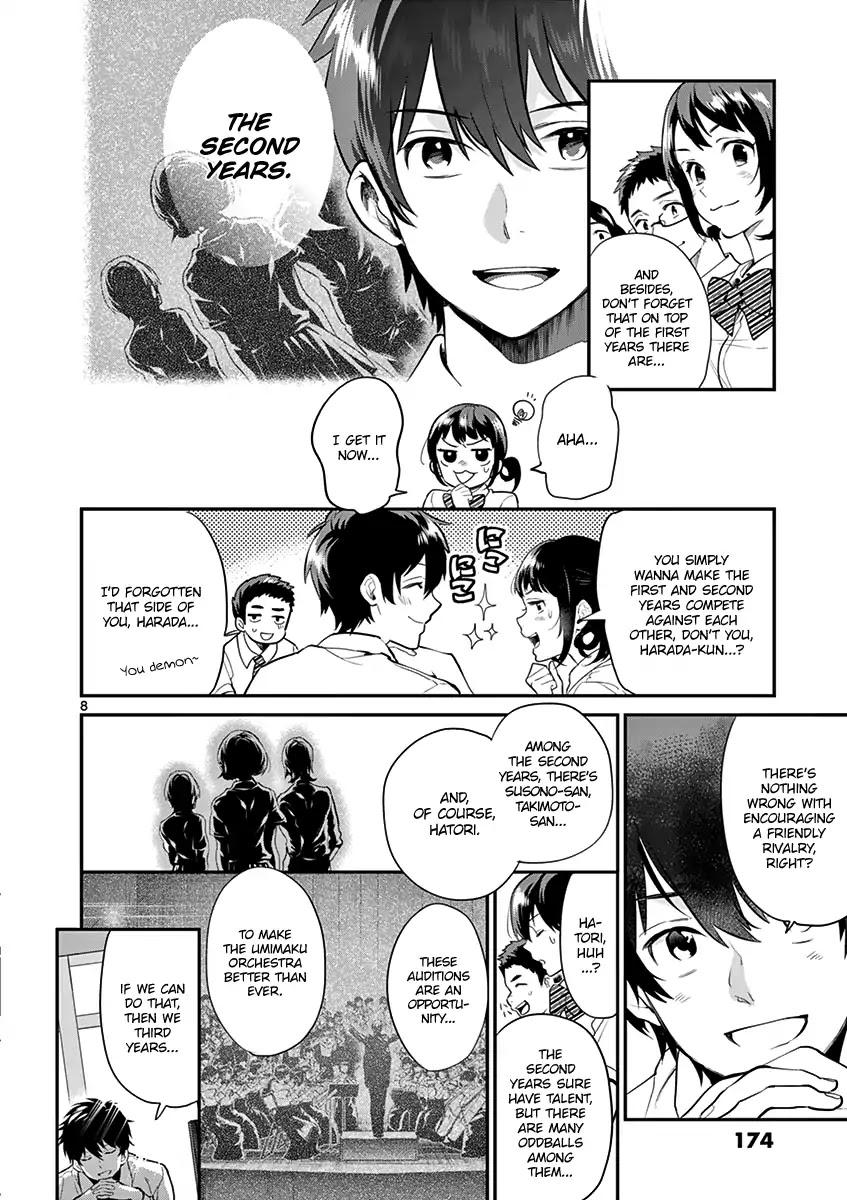 Ao no Orchestra Chapter 14 page 10 - Chapter 14: Senpai