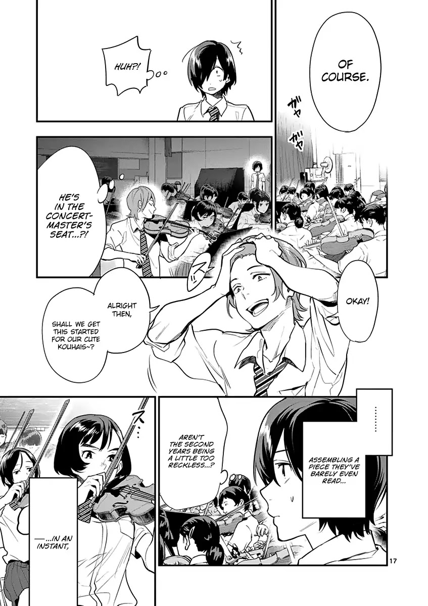 Ao no Orchestra Chapter 14 page 19 - Chapter 14: Senpai