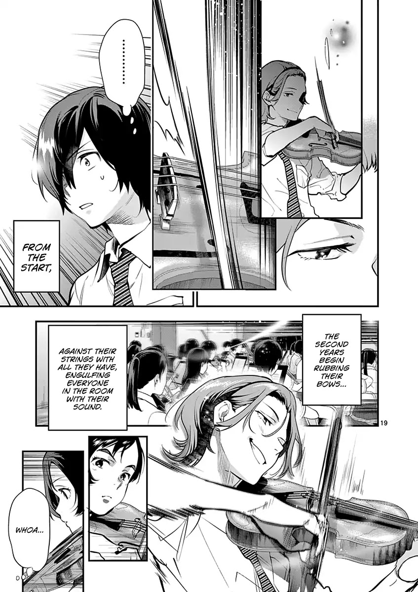 Ao no Orchestra Chapter 14 page 21 - Chapter 14: Senpai