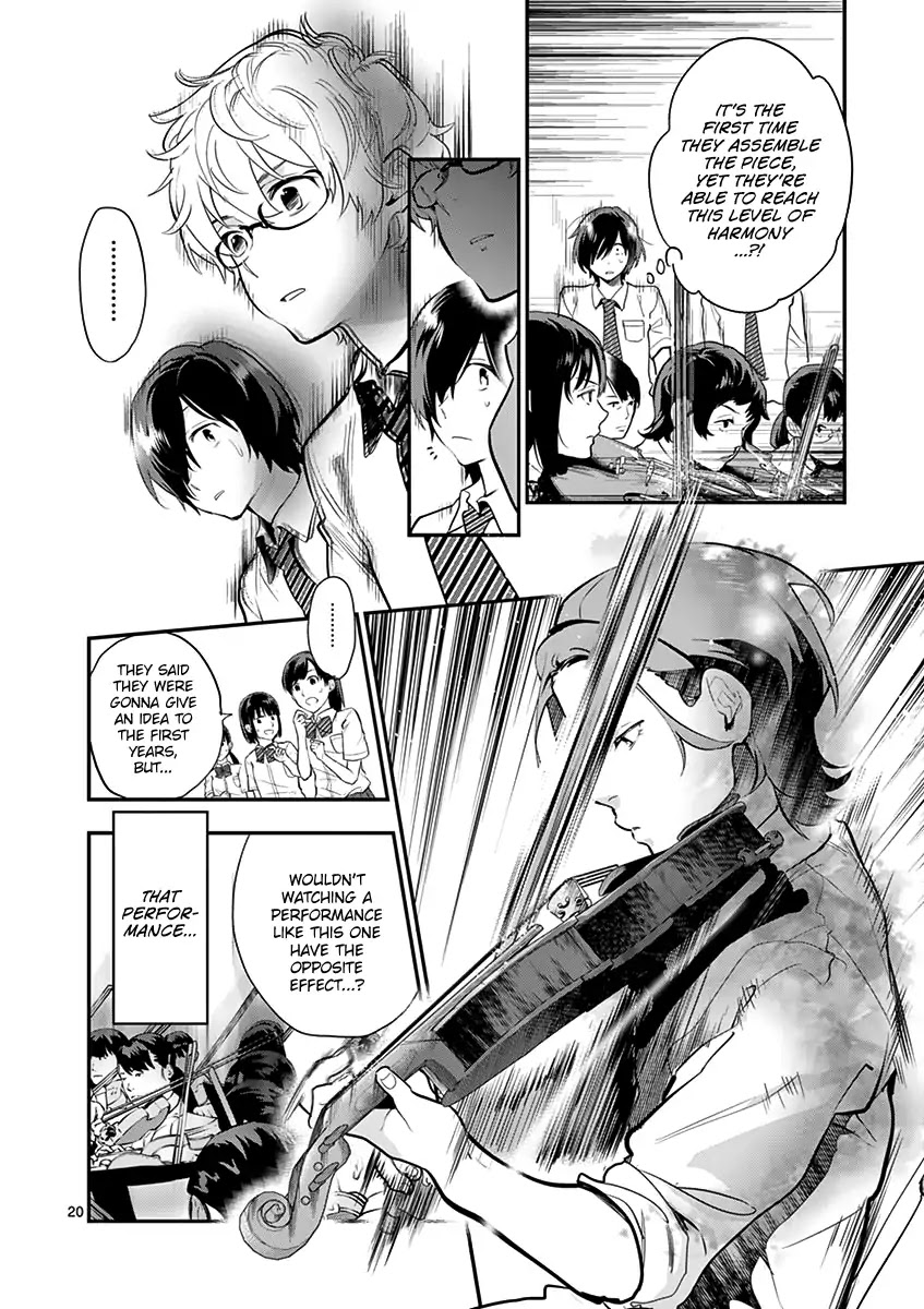 Ao no Orchestra Chapter 14 page 22 - Chapter 14: Senpai