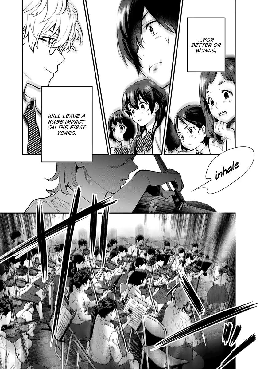 Ao no Orchestra Chapter 14 page 23 - Chapter 14: Senpai